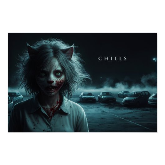Poster Femme Chat 03 (Voorkant)