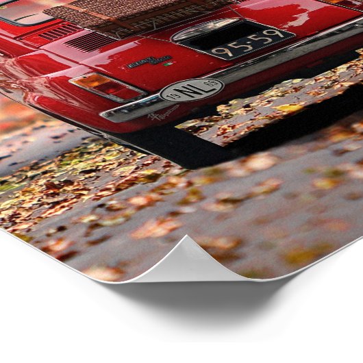 poster fiat 500 (Hoek)