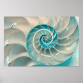 Poster - Fibonacci-sequentie in het leven van het (Voorkant)