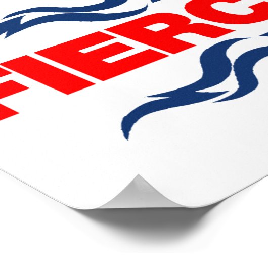 Poster Fierce Pierce (Hoek)