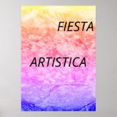 Poster. Fiesta Artistica Poster (Voorkant)
