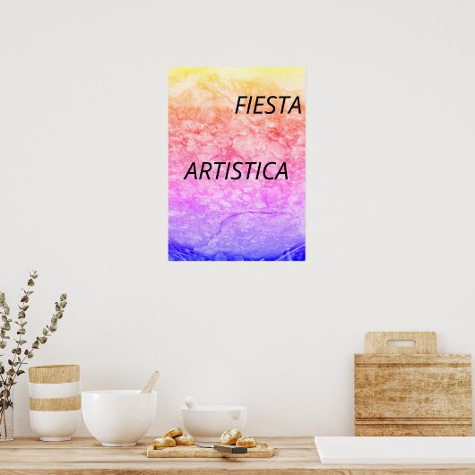 Poster. Fiesta Artistica Poster (Keuken)