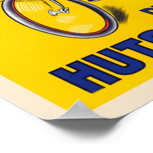 Poster  fiets Frankrijk (Hoek)