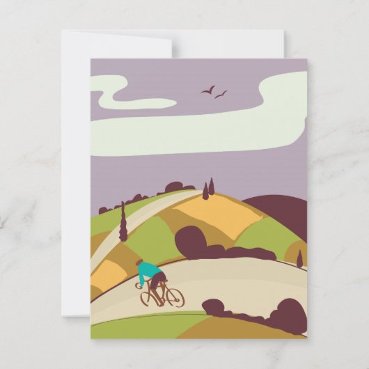  Poster fietsen (Achterkant)