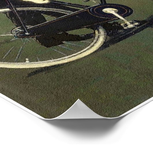  Poster fietsen: triomffietsen (Hoek)