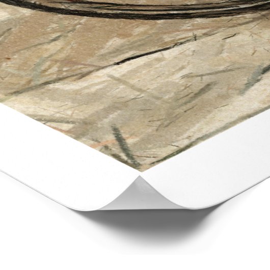 Poster fietskunstwerk (Hoek)