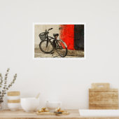 Poster  fietskunstwerk (Keuken)