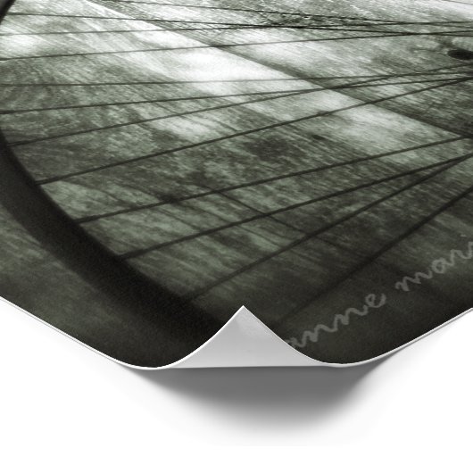 Poster  fietsplein (Hoek)