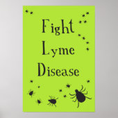 Poster Fight Lyme (Voorkant)