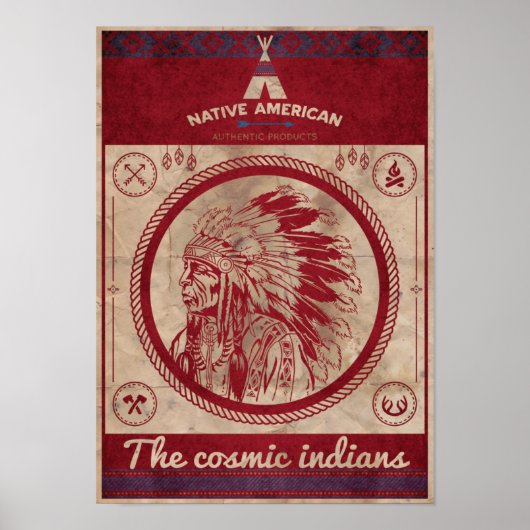 poster film " indians " (Voorkant)