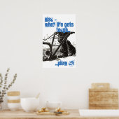 Poster Finse finn sisu - stijgheidsgolf (Keuken)