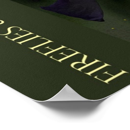 poster "Fireflies & Stardust" Portfolio (16,5 x 11 (Hoek)