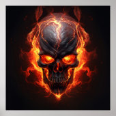 Poster Firestorm Skull (Voorkant)