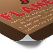 Poster FLAMENCO (versión en español) (Hoek)