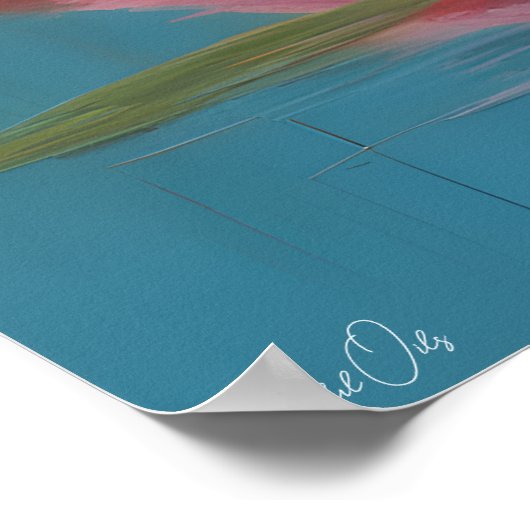 Poster | Flamingo | Kunst (Hoek)