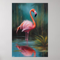Poster | Flamingo | Kunst