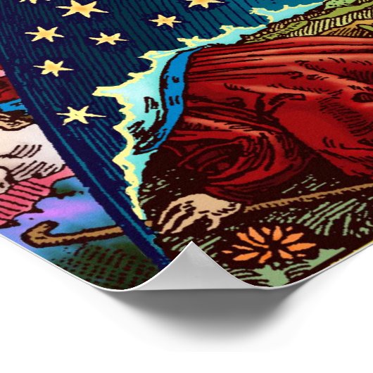 Poster Flammarion Dome - onder de koepel (Hoek)