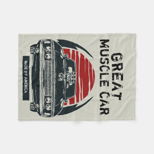 Poster Fleece Deken (Voorkant (Horizontaal))