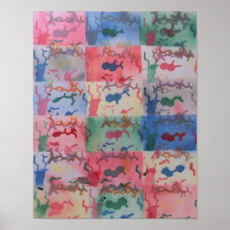 Poster flexibel eiwit en ligand - Optie 3