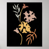 Poster "Floral minimalist" (Voorkant)