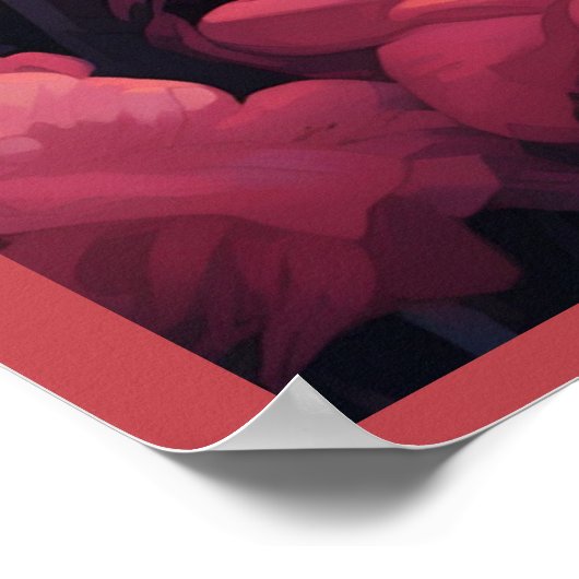 Poster Floral Pups (Hoek)