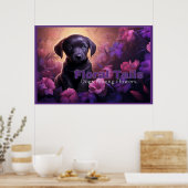 Poster Floral Tails (Keuken)