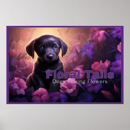 Poster Floral Tails