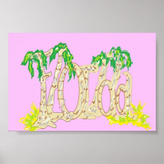 Poster Florida (Voorkant)