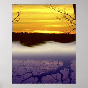 Poster Fog op Great Bay - Portsmouth, ...
