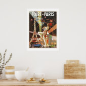Poster - Foire Paris Vintage 1925 (Keuken)