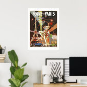 Poster - Foire Paris Vintage 1925 (Thuiskantoor)