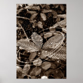 Poster Folhas - Green (Voorkant)