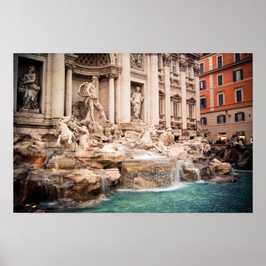 Poster Fontana di Trevi Rome (Voorkant)