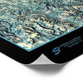 Poster foto van het Martin-meer, Alabama-satelliet (Hoek)