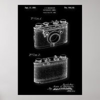Poster fotografisch camera-octrooi