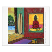 Poster fotopapier Namaste ©2016SoulSurfeCollection