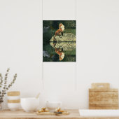 Poster - Fox aan de rivier (Keuken)