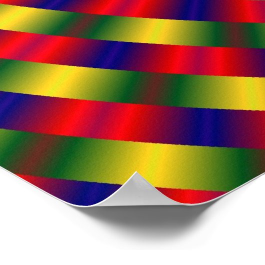 Poster fractale optische illusie (Hoek)