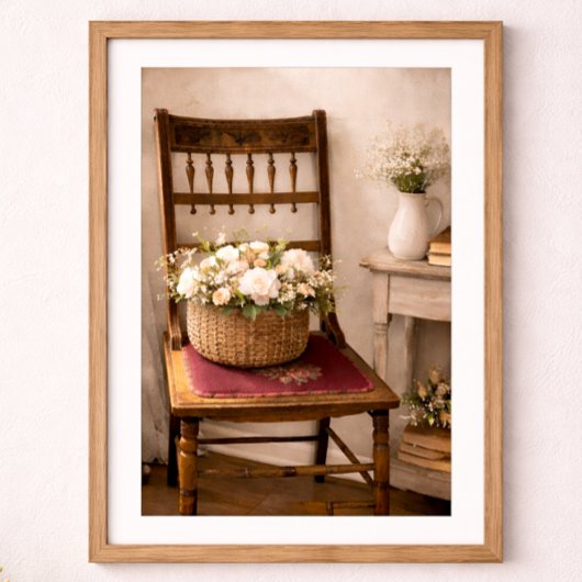 Poster Franse Landelijke Cottage Stilleven Botanis