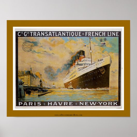 poster Franse Lijn (1912) (Voorkant)
