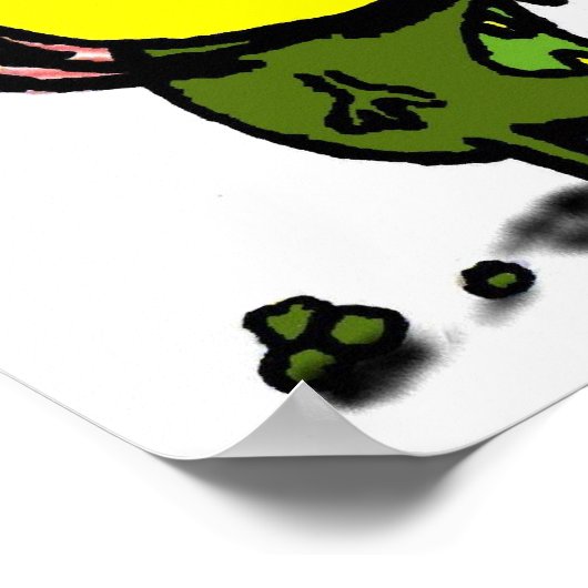 Poster Freaky Pea (Hoek)