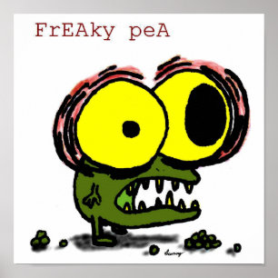 Poster Freaky Pea