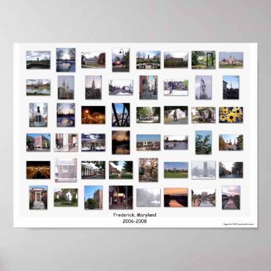 POSTER Frederick, Maryland 2006-2008 (Voorkant)