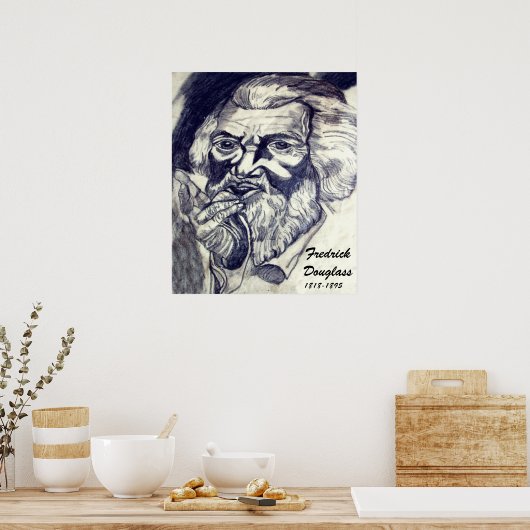 Poster FREDRICK DOUGLAS (Keuken)