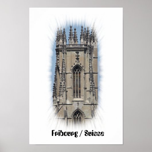 Poster Freiburg / Fribourg (Voorkant)