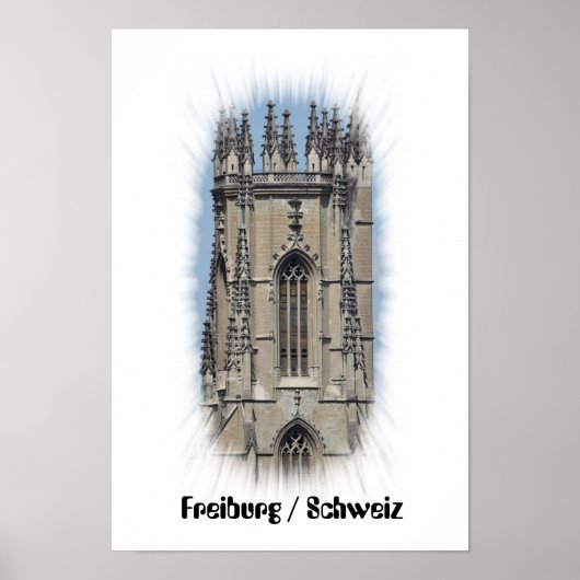 Poster Freiburg / Fribourg (Voorkant)