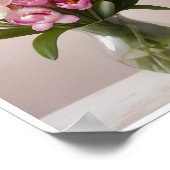 Poster Fresh Freesia Bloemboeket Wanddecoratie (Hoek)