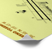 Poster Fresno Yellowstone Airport (FAT) (Hoek)