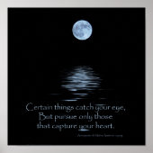 POSTER, Full Moon en Native American gezegde Poster (Voorkant)