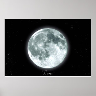 poster "FULL MOON ("Luna")"